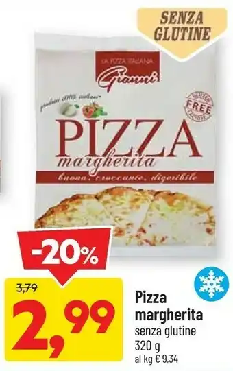 DPiù Pizza surgelata offerta