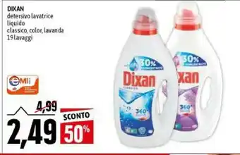 Emi Supermercati Detersivo lavatrice liquido classico offerta