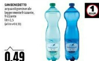 Emi Supermercati Acqua minerale naturale offerta