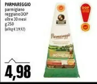Emi Supermercati Parmigiano reggiano 30 mesi offerta