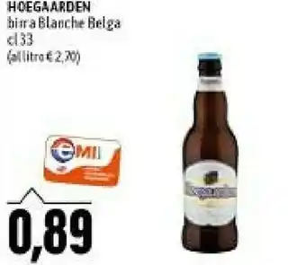 Emi Supermercati Hoegaarden - birra 330 g(ml) offerta