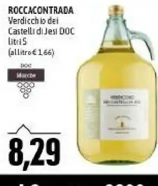Roccacontrada verdicchio dei castelli di jesi doc