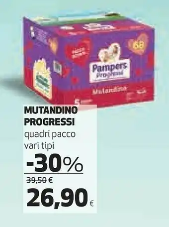Mutandino progressi quadri pacco