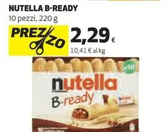 Ipercoop Nutella b-ready offerta