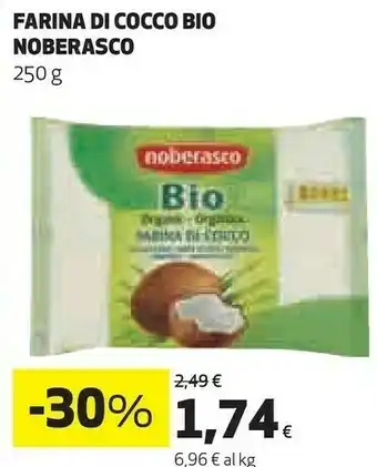 Coop Bio farina di cocco offerta