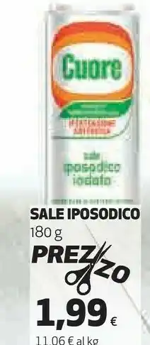 Coop Sale iposodico offerta