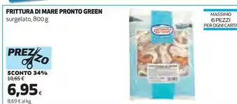 Coop Pronto green frittura di mare 800 g offerta