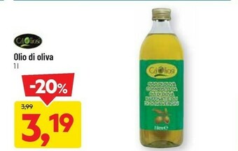 DPiù Ca'oliosi - olio di oliva composto da oli di oliva raffinati e da oli di oliva vergini 1000 g(ml) offerta