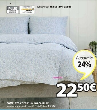 JYSK Copripiumino offerta