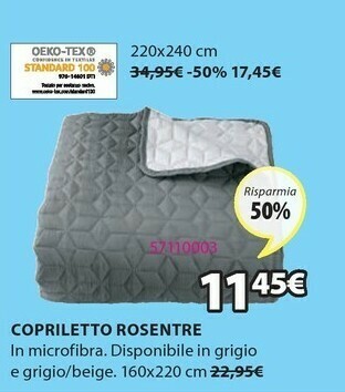 JYSK Copriletto offerta