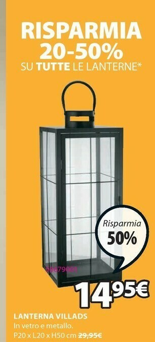 JYSK Lanterna offerta