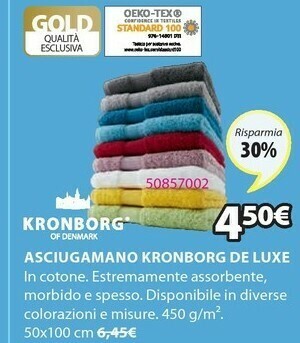 JYSK Asciugamani offerta