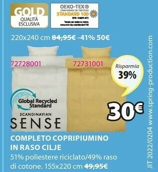 JYSK Copripiumino offerta