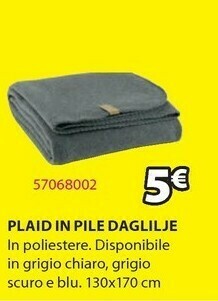 JYSK Plaid offerta