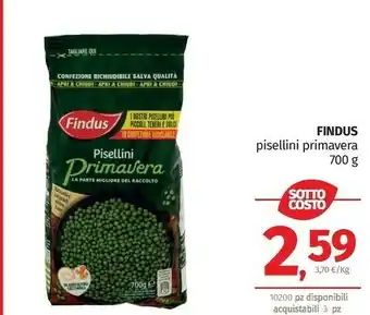 Pam Piselli primavera offerta