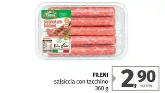 Pam Salsiccia con tacchino 360 g offerta