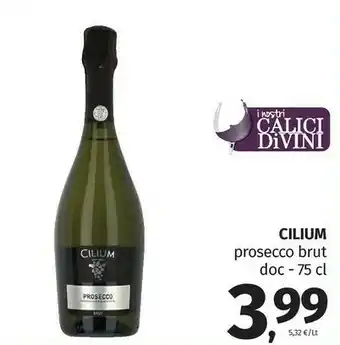 Pam Cilium prosecco brut doc offerta