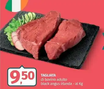 Pam Tagliata di bovino adulto black angus irlanda offerta