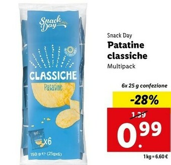 Lidl Patatine classiche offerta