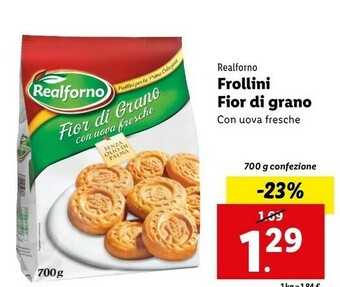 Lidl Frollini fior di grano offerta