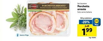 Lidl Porchetta arrosto offerta