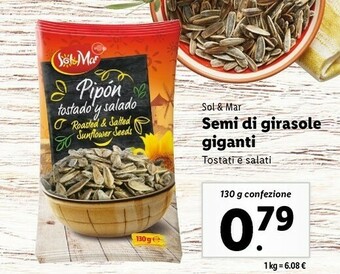 Lidl Semi di girasole giganti offerta