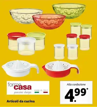 Lidl Articoli da cucina offerta