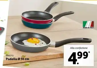 Lidl Ernesto padella 14 cm offerta