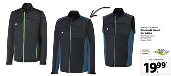 Lidl Parkside performance giacca da lavoro per uomo offerta