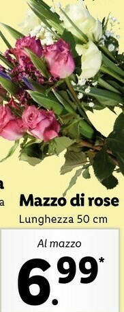 Lidl Mazzo di rose offerta