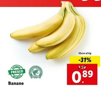 Lidl Banane offerta