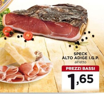 Alì Supermercati Speck Alto Adige I.G.P. all'etto offerta