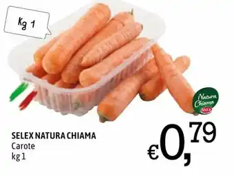 Famila Selex Natura Chiama Carote 1kg offerta