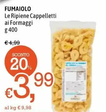 Famila Fumaiolo Le Ripiene Cappelletti ai Formaggi 400g offerta