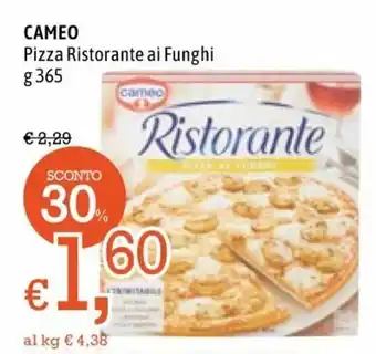 Famila Cameo Pizza Ristorante ai Funghi 365g offerta
