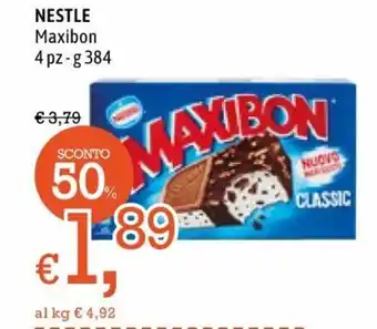 Famila Nestle Maxibon 4 pz 384g offerta