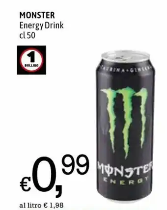 Famila Monster Energy Drink 50cl offerta