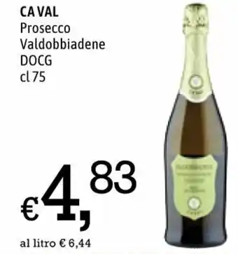 Ca Val Prosecco Valdobbiadene DOCG 75cl