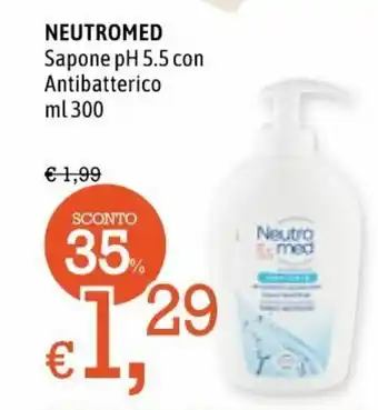 Famila Neutromed Sapone pH 5.5 con Antibatterico 300 ml offerta
