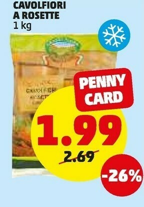 PENNY Cavolfiori a rosette offerta