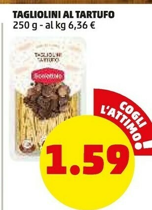 PENNY Tagliolini al tartufo offerta