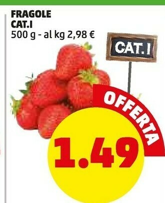 PENNY Fragole offerta