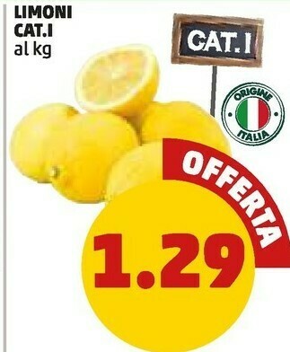 PENNY Limoni offerta