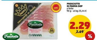 PENNY Prosciutto di parma dop offerta