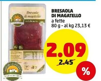 PENNY Bresaola di magatello offerta