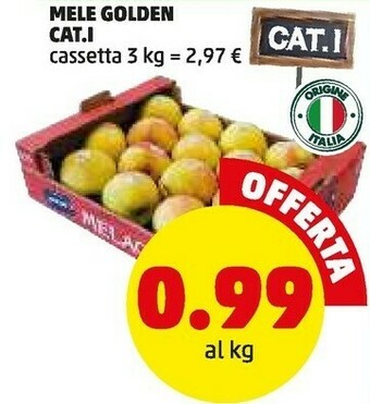PENNY Mele golden offerta