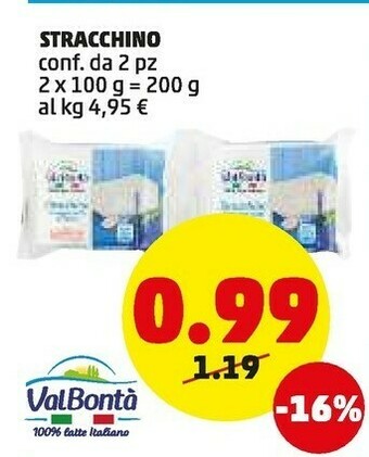 PENNY Stracchino offerta