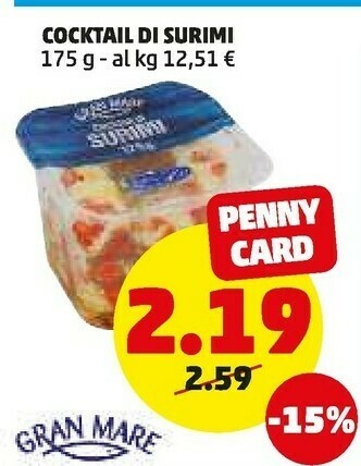 PENNY Cocktail di surimi offerta
