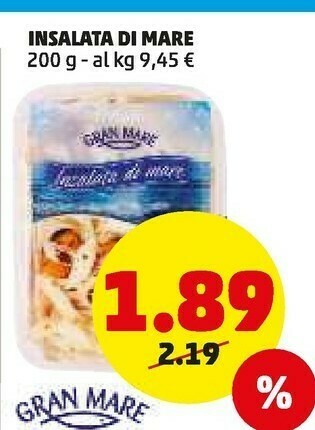 PENNY Insalata di mare offerta