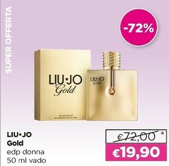 Acqua & Sapone Liu jo gold offerta